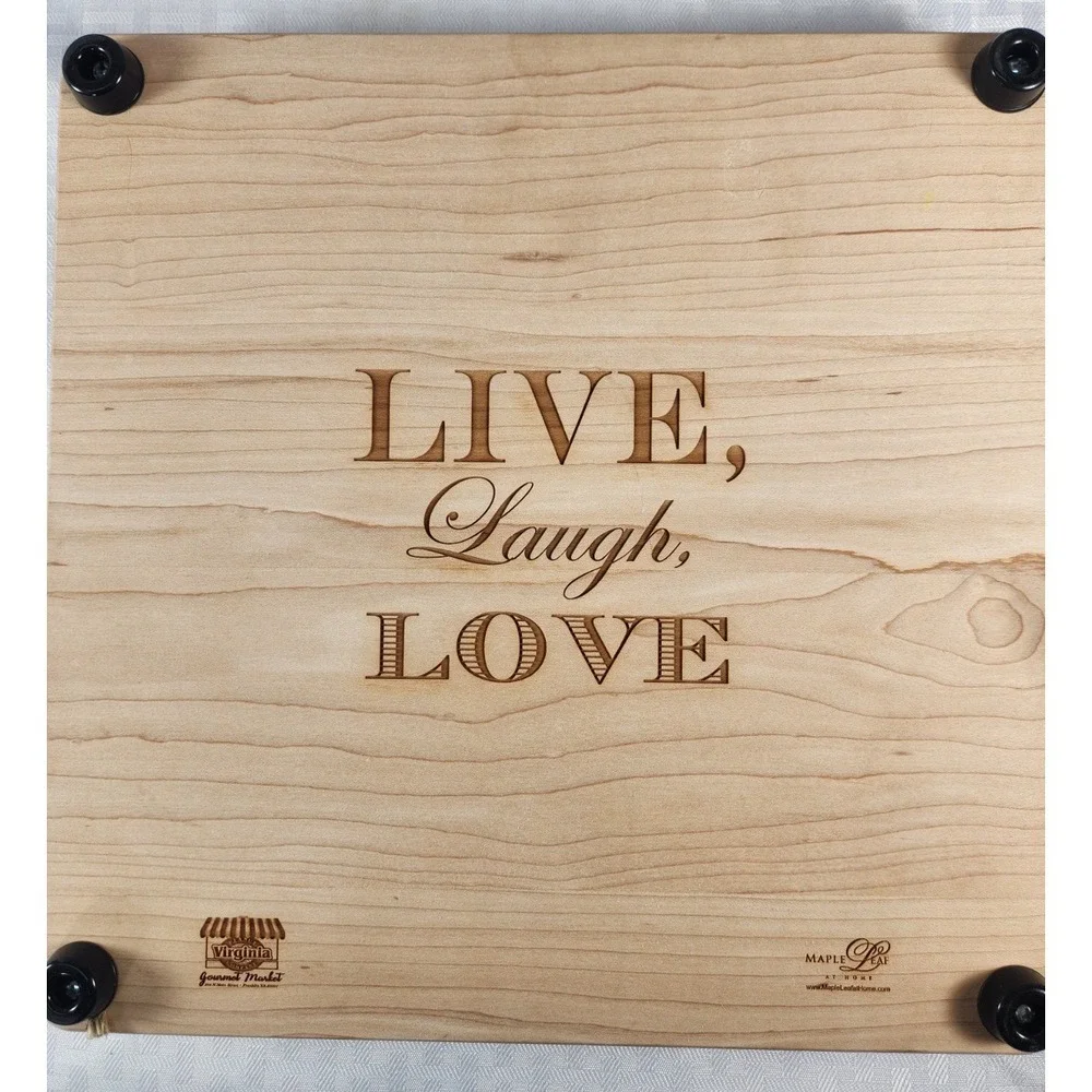 Butcher Block Cutting Board LOVE Cuttingboard